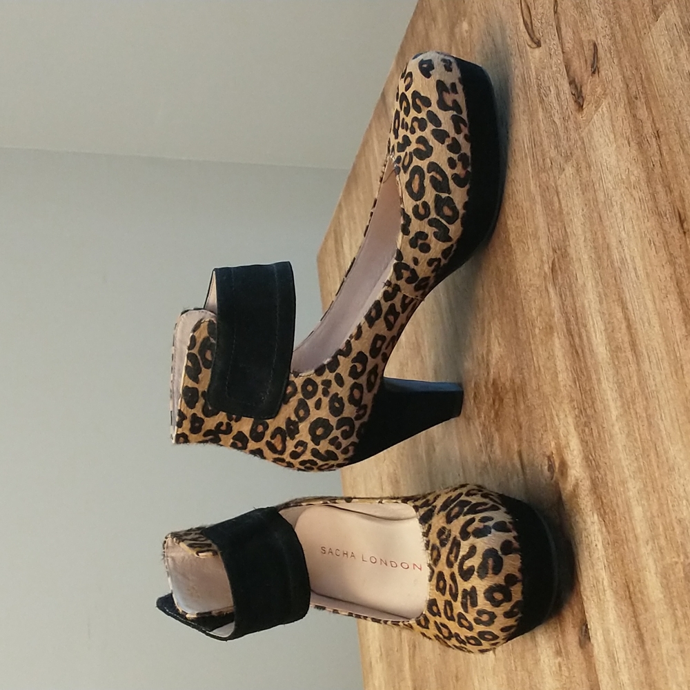 Sacha London Vera Platform Leopard